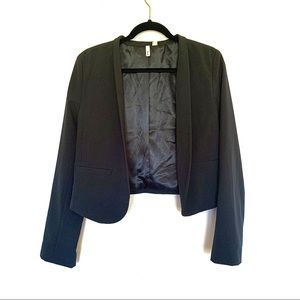 Frenchi cropped blazer | Navy Blue | Size L